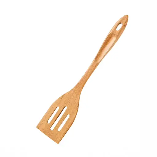 [3122] Espatula bamboo ranurad